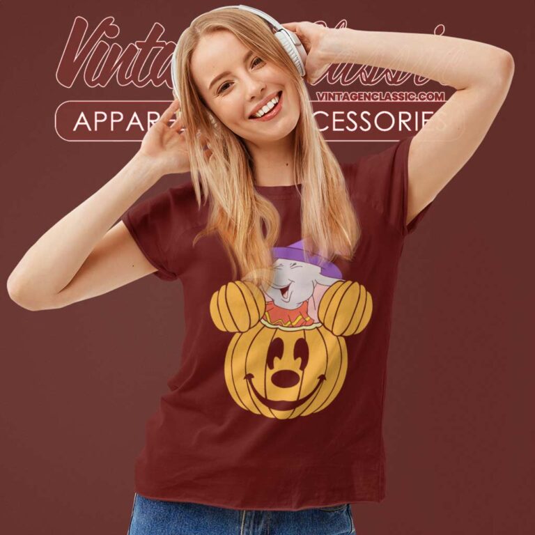 Dumbo Witch Halloween Pumpkin Shirt Women TShirt Dumbo Witch Halloween Pumpkin Shirt Women TShirt