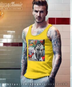 Dumile Mf Doom All Caps Underground Hip Hop Vlone Tank Top Racerback