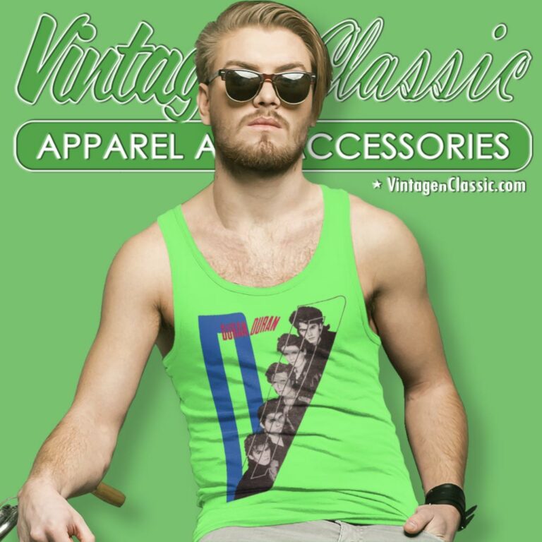 Duran Duran Band Vintage Tank Top Racerback Duran Duran Band Vintage Tank Top Racerback