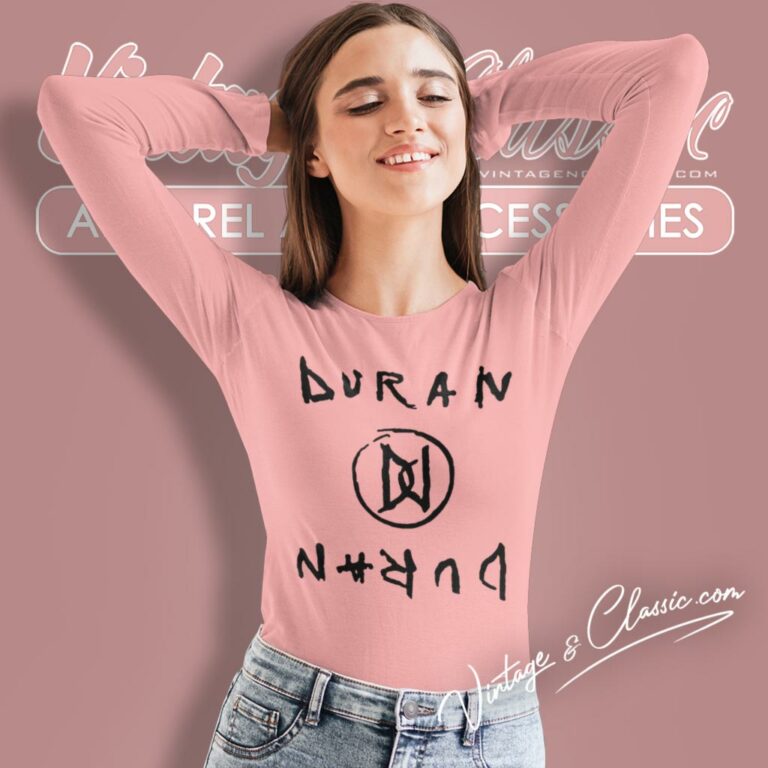 Duran Duran Classic Logo Long Sleeve Tee Duran Duran Classic Logo Long Sleeve Tee