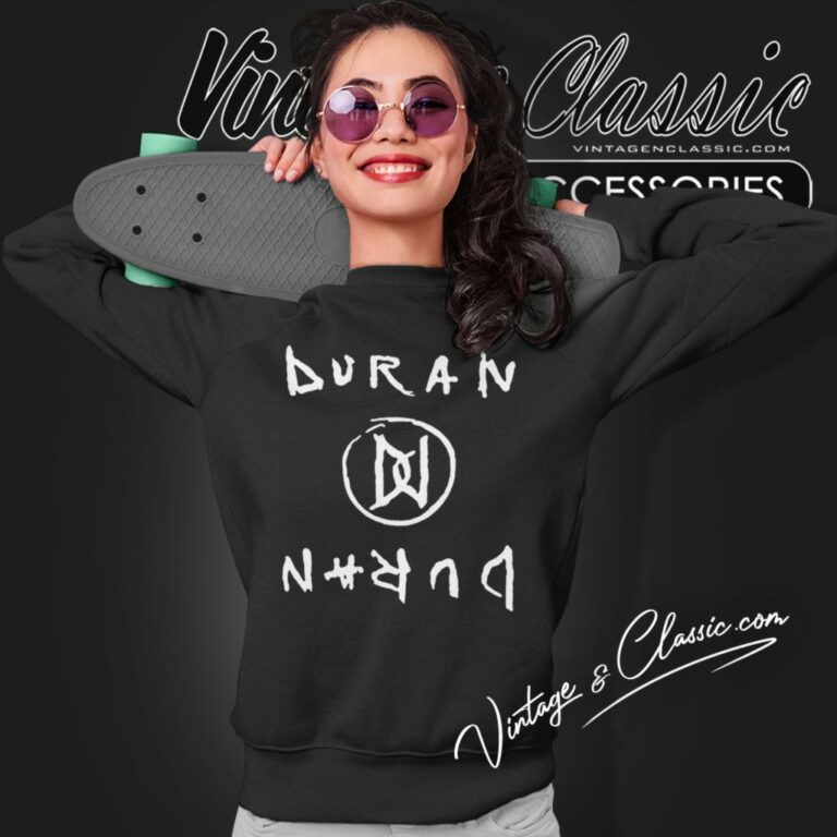 Duran Duran Classic Logo Sweatshirt Duran Duran Classic Logo Sweatshirt