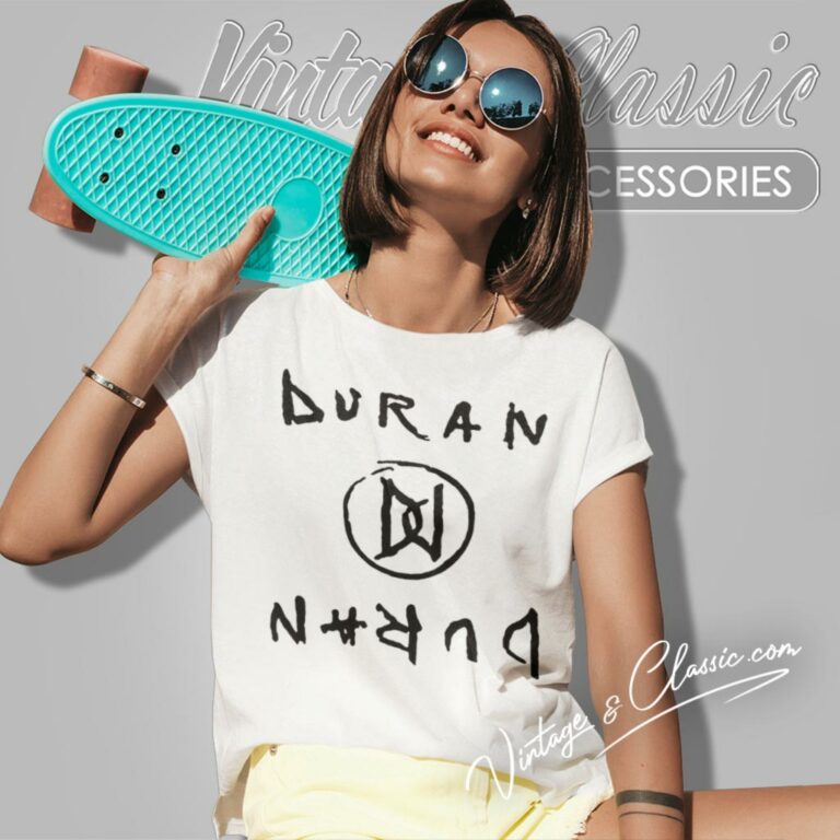 Duran Duran Classic Logo Women T Shirt Duran Duran Classic Logo Women T Shirt