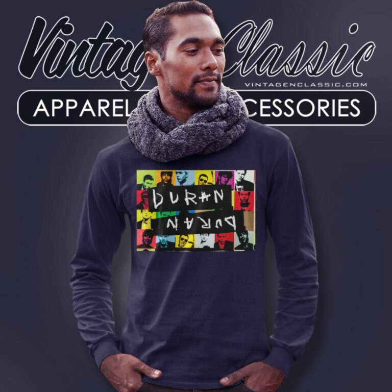 Duran Duran It Couldnt Happen Here Poster Long Sleeve Tee Duran Duran It Couldnt Happen Here Poster Long Sleeve Tee