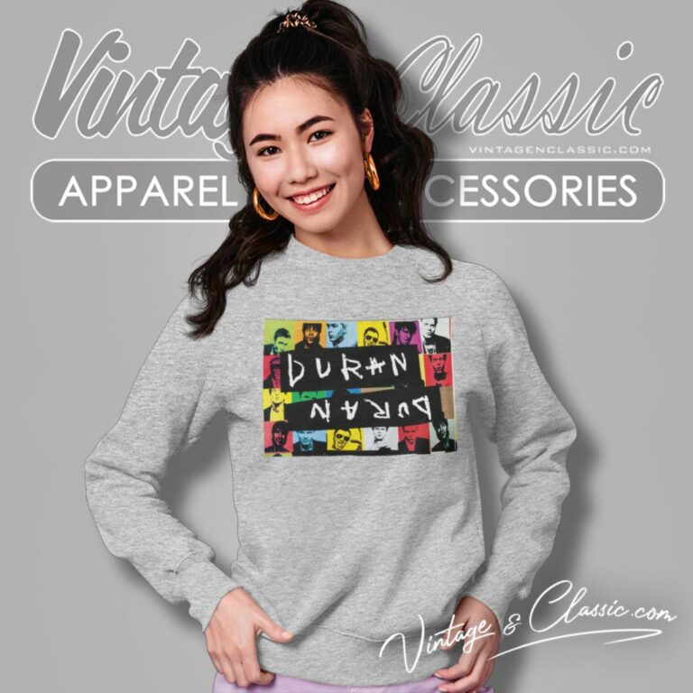 Duran Duran It Couldnt Happen Here Poster Sweatshirt Duran Duran It Couldnt Happen Here Poster Sweatshirt