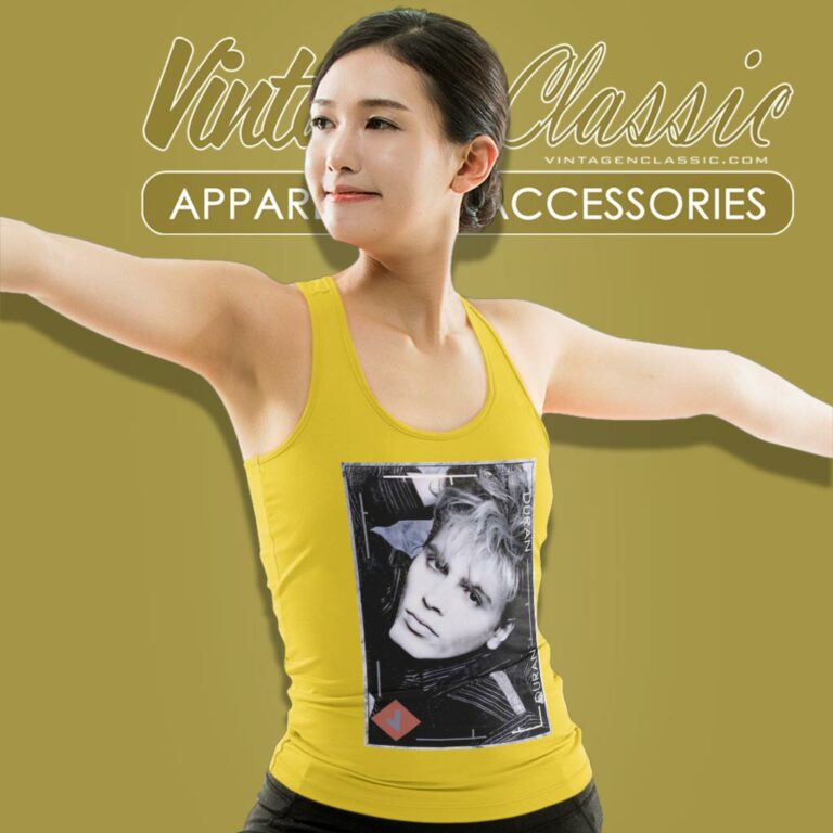 Duran Duran John Taylor Tank Top Racerback Duran Duran John Taylor Tank Top Racerback