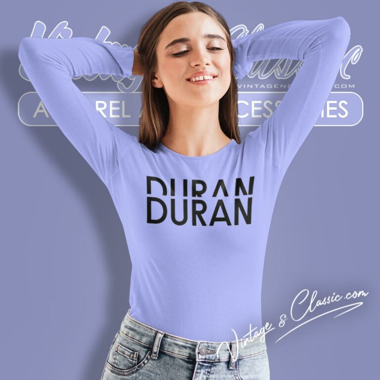 Duran Duran Logo Long Sleeve Tee Duran Duran Logo Long Sleeve Tee