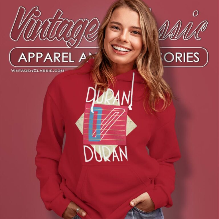 Duran Duran Logo Seven And The Ragged Tiger Hoodie Duran Duran Logo Seven And The Ragged Tiger Hoodie