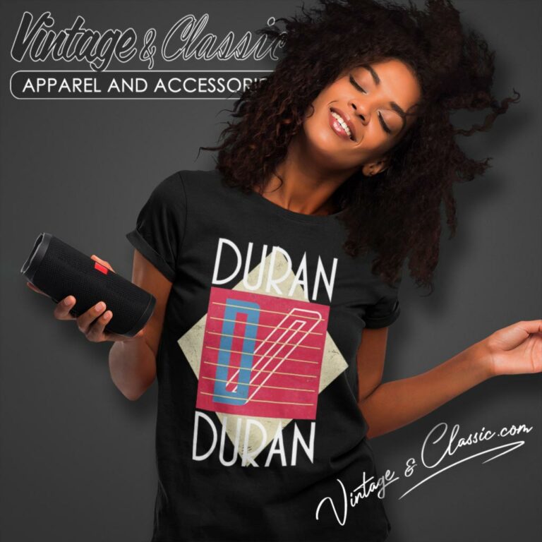 Duran Duran Logo Seven And The Ragged Tiger Women T Shirt Duran Duran Logo Seven And The Ragged Tiger Women T Shirt