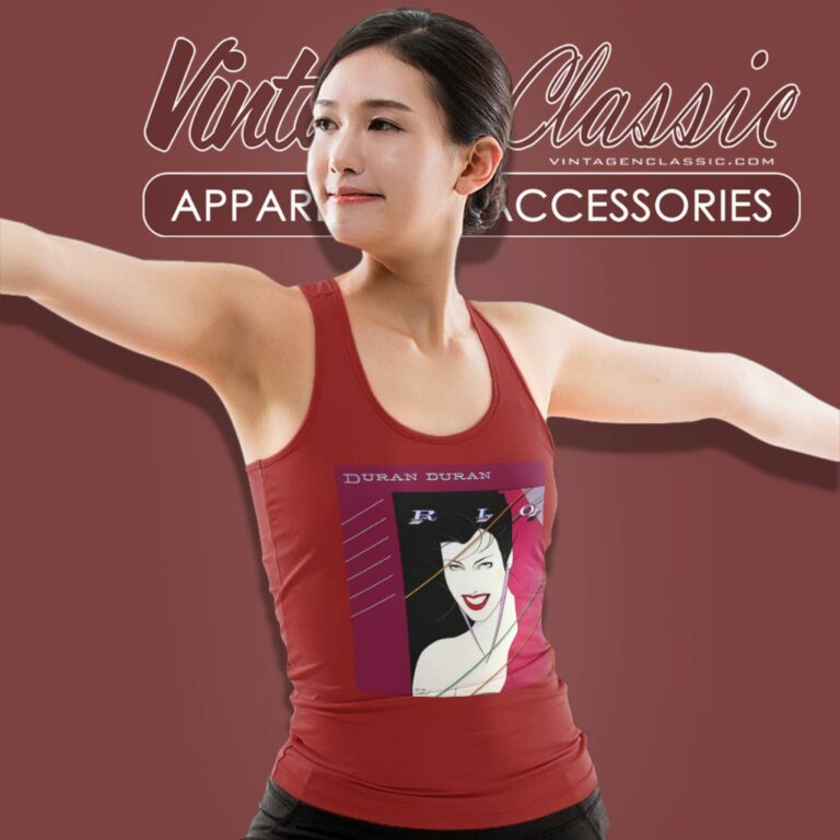 Duran Duran Rio Album Cover Tank Top Racerback 1 Duran Duran Rio Album Cover Tank Top Racerback 1