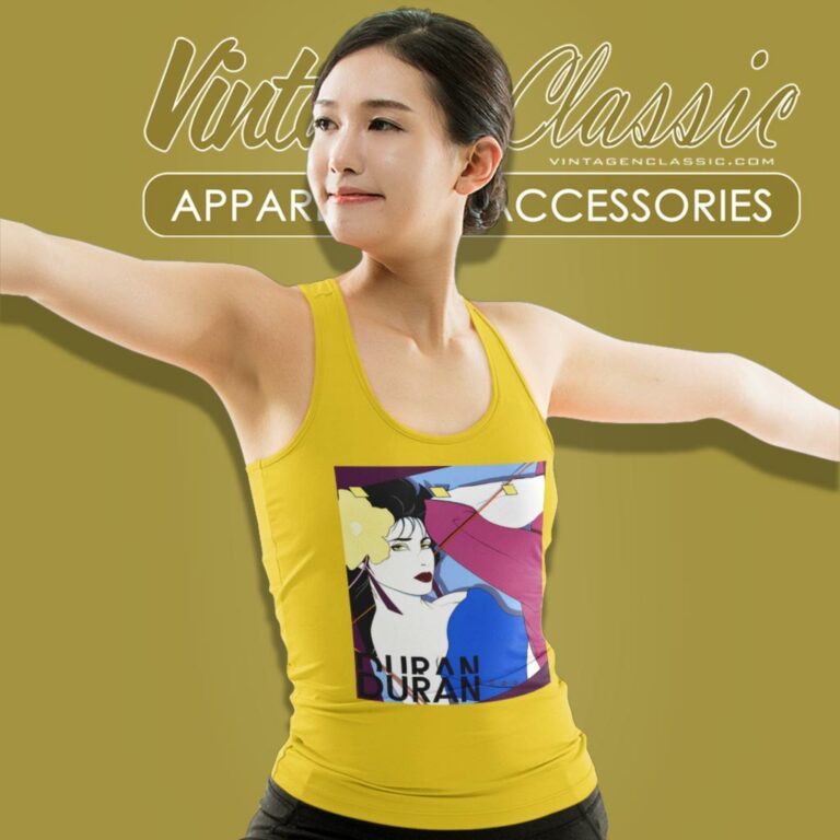 Duran Duran Rio Tank Top Racerback Duran Duran Rio Tank Top Racerback