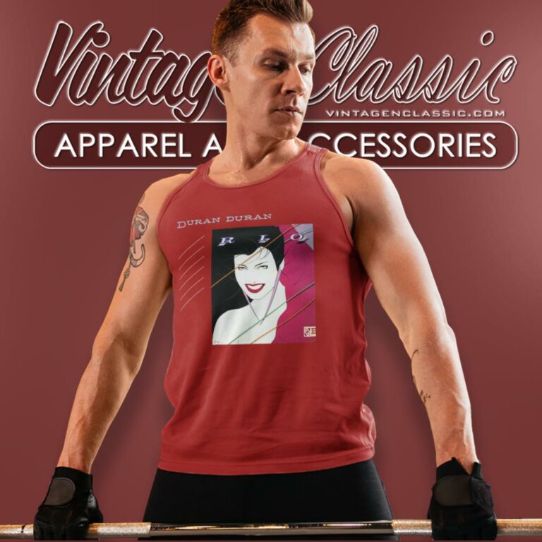 Duran Duran Rio Vintage Tank Top Racerback Duran Duran Rio Vintage Tank Top Racerback