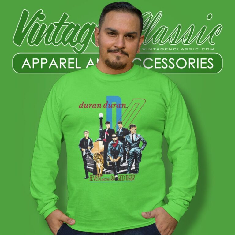 Duran Duran Shirt Seven And The Ragged Tiger Long Sleeve Tee Duran Duran Shirt Seven And The Ragged Tiger Long Sleeve Tee