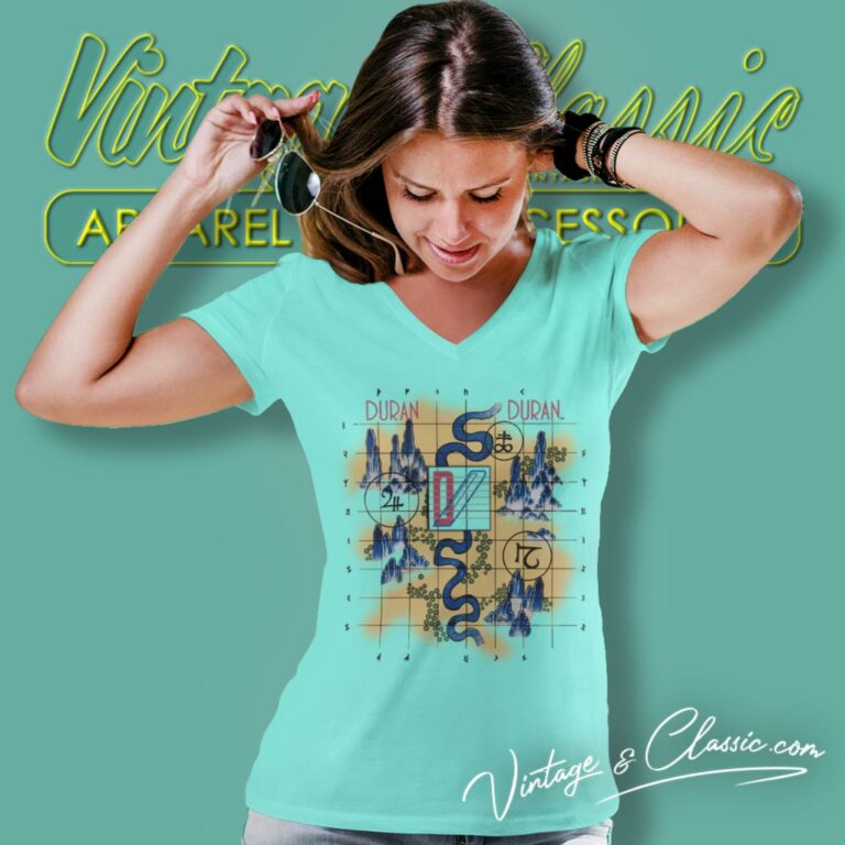 Duran Duran Shirt Union Of The Snake V Neck TShirt Duran Duran Shirt Union Of The Snake V Neck TShirt