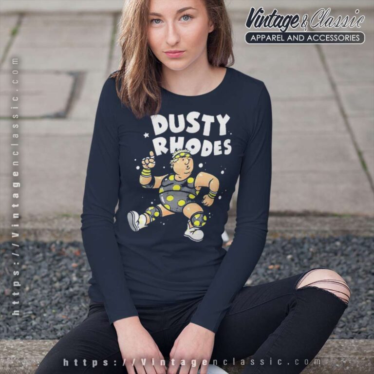 Dusty Rhodes Bill Main Legends Long Sleeve Tee Dusty Rhodes Bill Main Legends Long Sleeve Tee