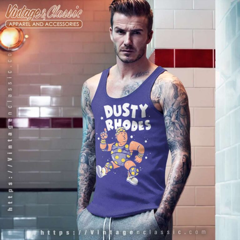 Dusty Rhodes Bill Main Legends Tank Top Racerback Dusty Rhodes Bill Main Legends Tank Top Racerback