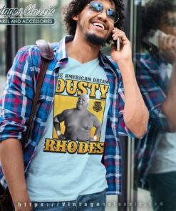 Dusty Rhodes The American Dream V Neck TShirt