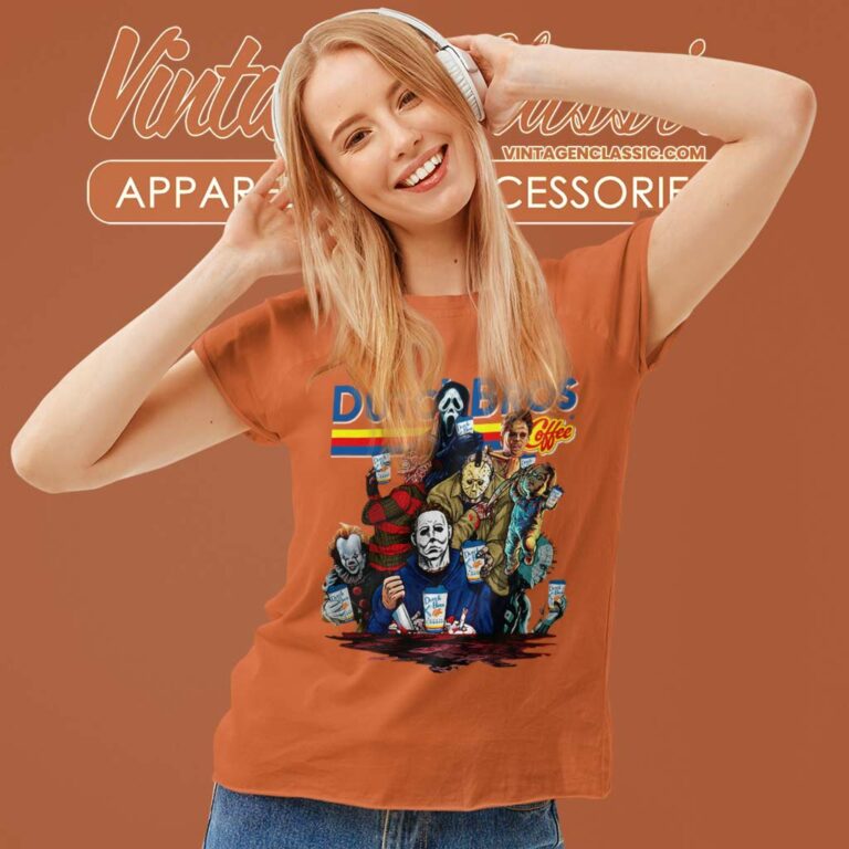 Dutch Bros Coffee Killers Halloween Women TShirt Dutch Bros Coffee Killers Halloween Women TShirt