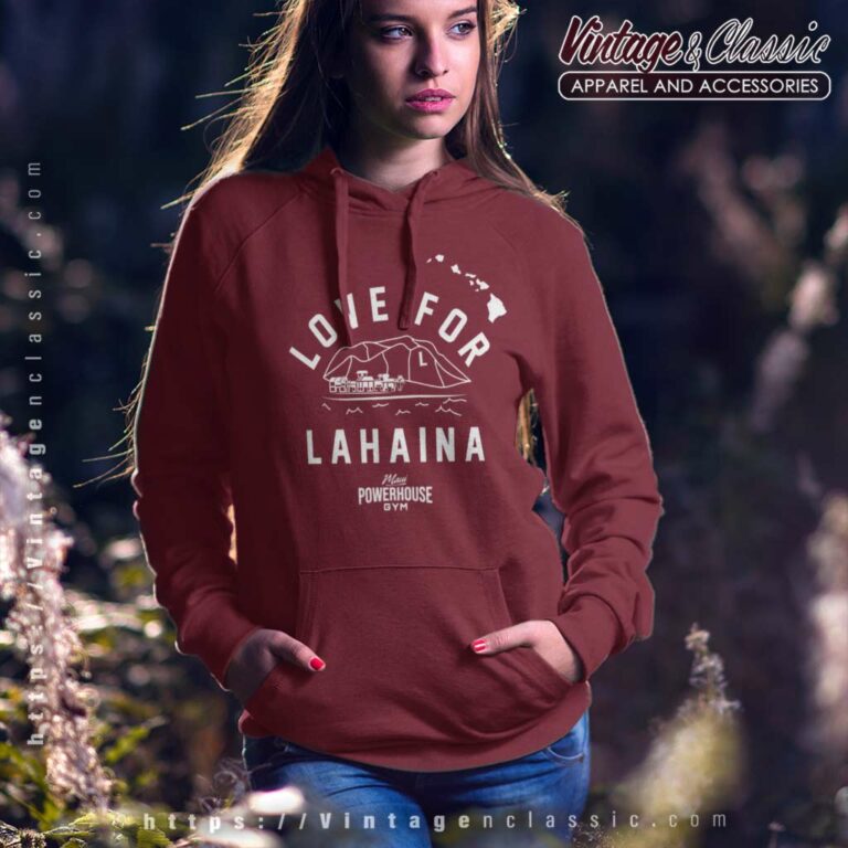 Dwayne Johnson Love For Lahaina Shirt Maui Powerhouse Gym Hoodie Dwayne Johnson Love For Lahaina Shirt Maui Powerhouse Gym Hoodie