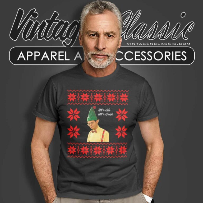 Dwight Christmas All Is Calm All Is Dwight Rainn Wilson T Shirt Dwight Christmas All Is Calm All Is Dwight Rainn Wilson T Shirt