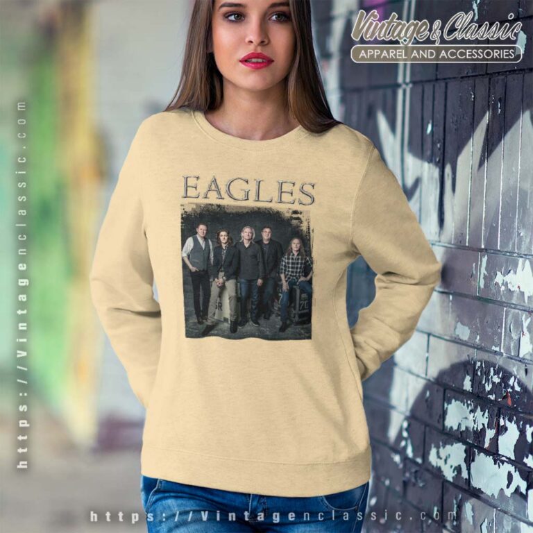 Eagles Band Gifts And Merchandise The Eagles Logo Sweetshirt Eagles Band Gifts And Merchandise The Eagles Logo Sweetshirt