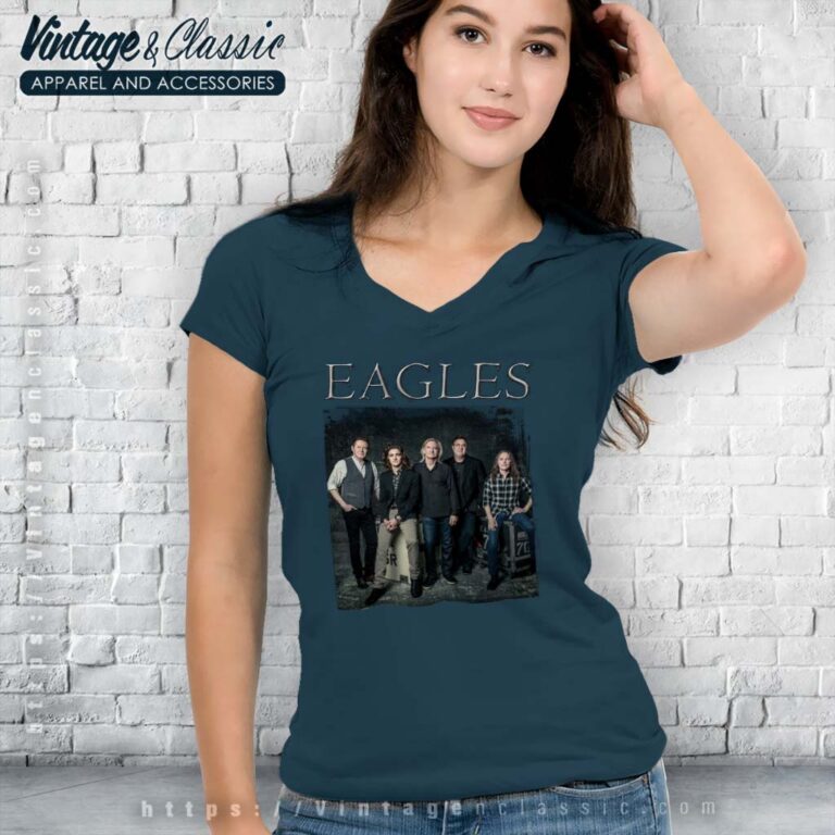 Eagles Band Gifts And Merchandise The Eagles Logo Vneck Eagles Band Gifts And Merchandise The Eagles Logo Vneck