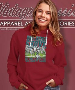 Eagles Brotherly Shove No One Likes Us We Dont Care Hoodie