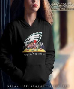 Eagles Halloween Horror Movies You Cant Sit With Us Hoodie