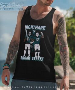 Eagles Halloween Nightmare On Broad Street Tank Top Racerback