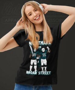 Eagles Halloween Nightmare On Broad Street Women TShirt