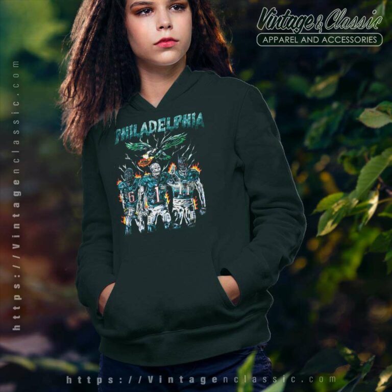 Eagles Halloween Spooky Hoodie Eagles Halloween Spooky Hoodie