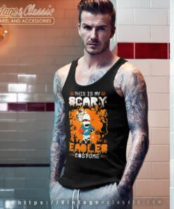 Eagles Halloween This Is My Scary Costume Tank Top Racerback
