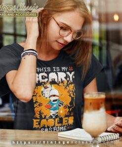 Eagles Halloween This Is My Scary Costume Women TShirt