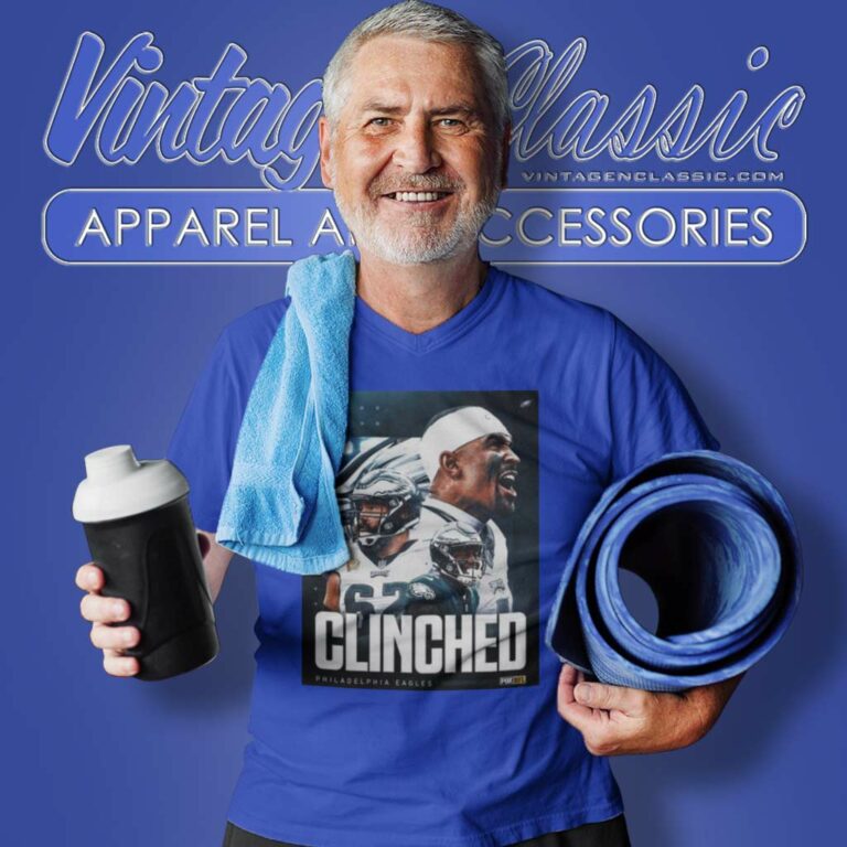 Eagles Have Clinched A Spot In The Playoffs 2023 V Neck TShirt Eagles Have Clinched A Spot In The Playoffs 2023 V Neck TShirt