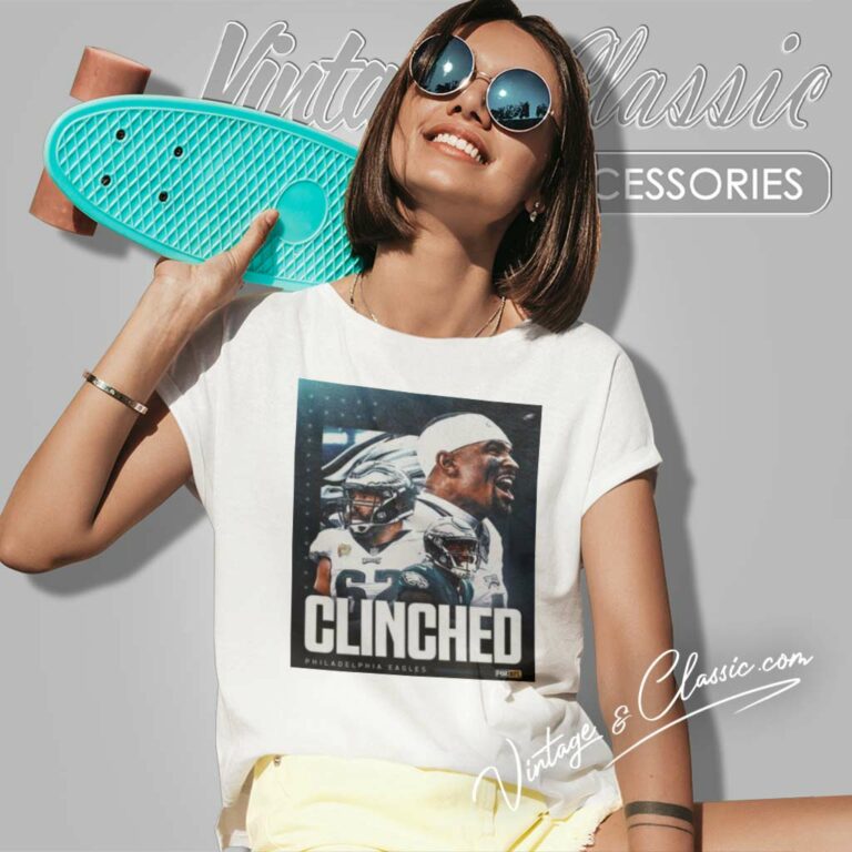 Eagles Have Clinched A Spot In The Playoffs 2023 Women TShirt Eagles Have Clinched A Spot In The Playoffs 2023 Women TShirt