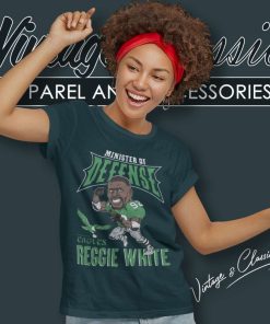 Eagles Reggie White Minister Of Defense Women TShirt