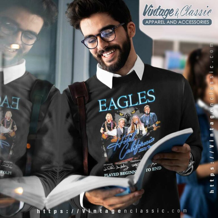 Eagles Shirt Hotel California 2023 Tour Sweatshirt Eagles Shirt Hotel California 2023 Tour Sweatshirt