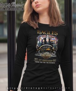Eagles Signed 52nd Anniversary 1971 2023 Longsleeves