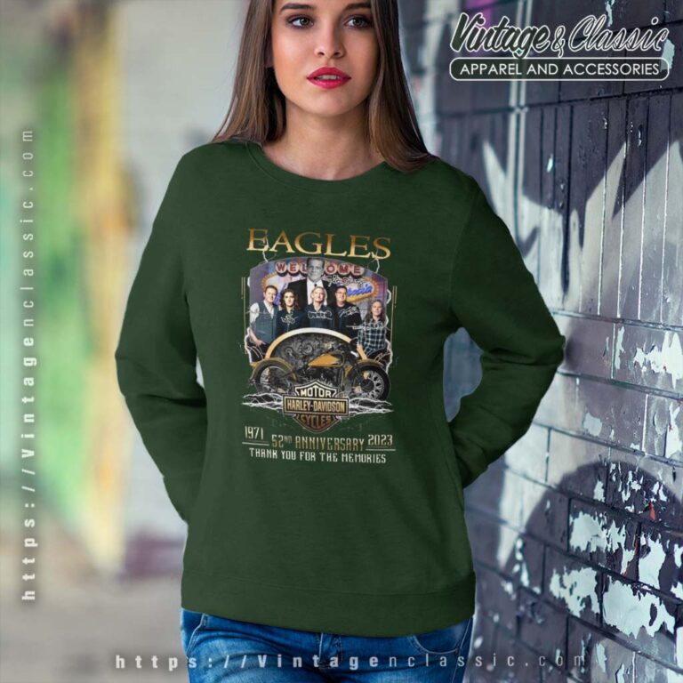 Eagles Signed 52nd Anniversary 1971 2023 Sweetshirt Eagles Signed 52nd Anniversary 1971 2023 Sweetshirt