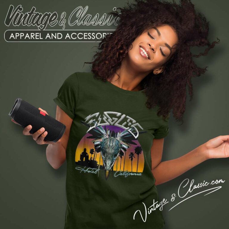 Eagles Skull Women TShirt Eagles Skull Women TShirt