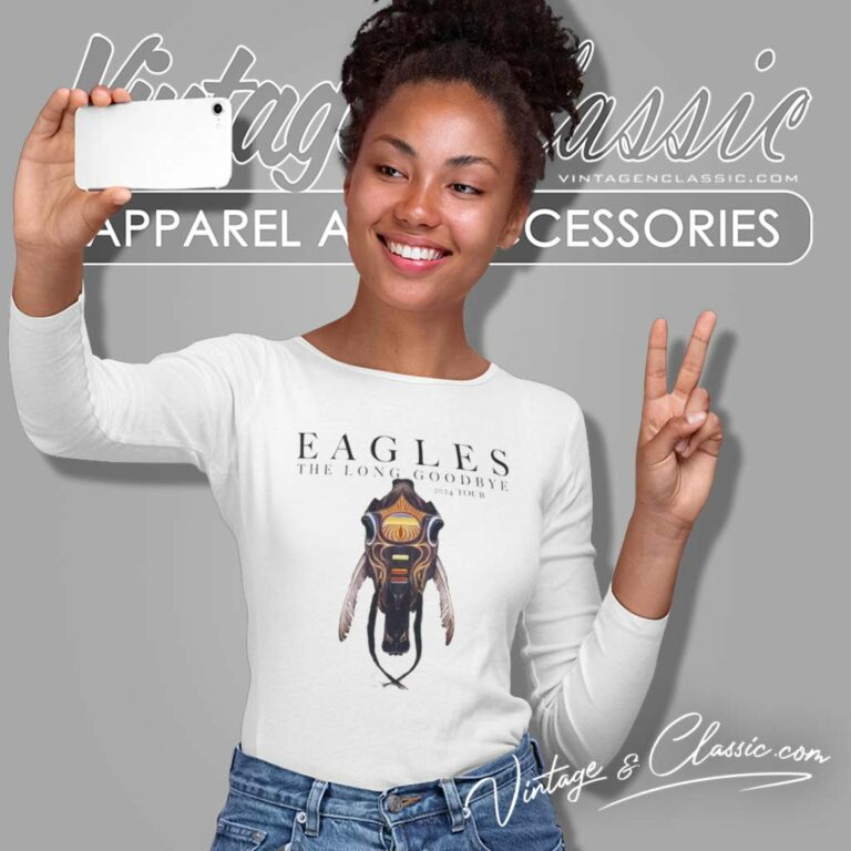 Eagles The Long Goodbye 2024 Tour Long Sleeve Tee Eagles The Long Goodbye 2024 Tour Long Sleeve Tee