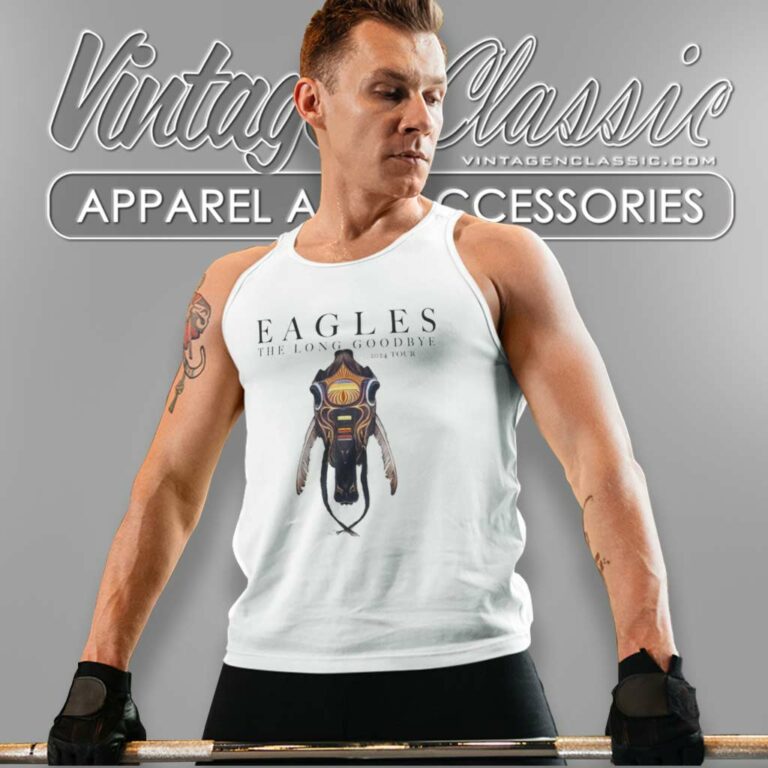 Eagles The Long Goodbye 2024 Tour Tank Top Racerback Eagles The Long Goodbye 2024 Tour Tank Top Racerback