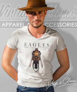 Eagles The Long Goodbye 2024 Tour V Neck TShirt