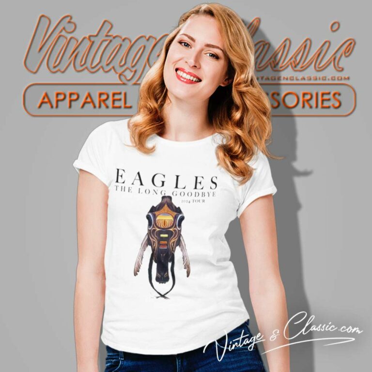 Eagles The Long Goodbye 2024 Tour Women TShirt Eagles The Long Goodbye 2024 Tour Women TShirt