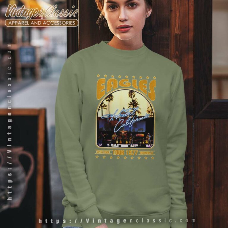 Eagles Tour 1977 Sweatshirt Eagles Tour 1977 Sweatshirt
