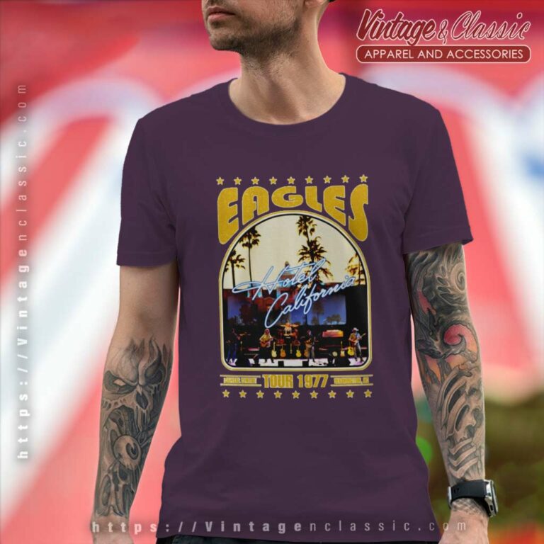 Eagles Tour 1977 T Shirt Eagles Tour 1977 T Shirt