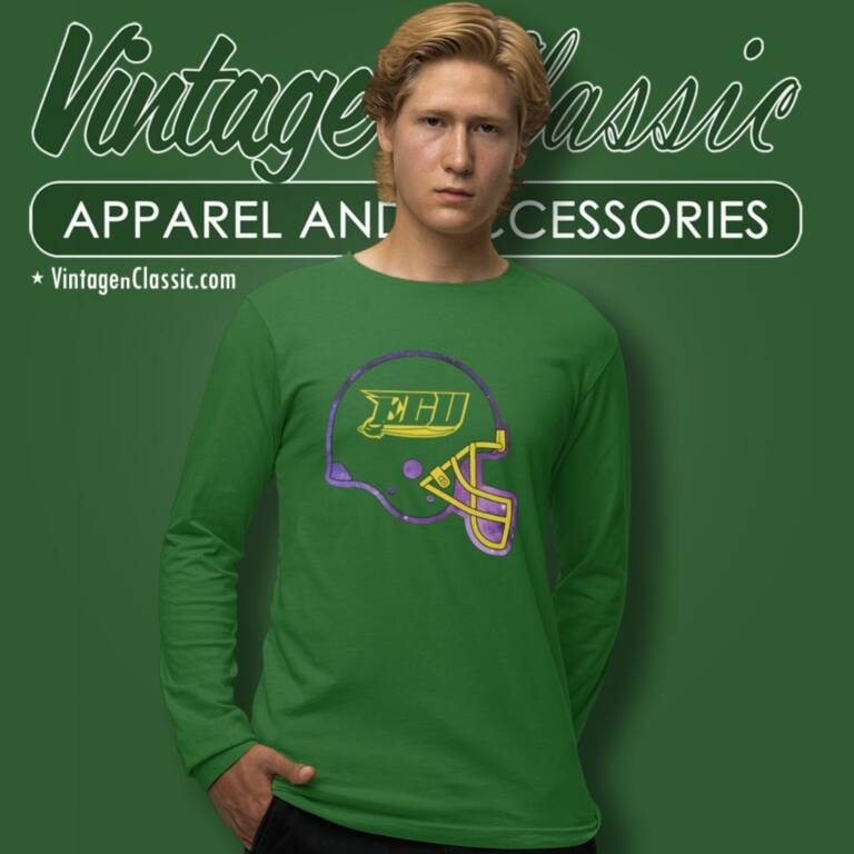 East Carolina University Football Long Sleeve Tee East Carolina University Football Long Sleeve Tee