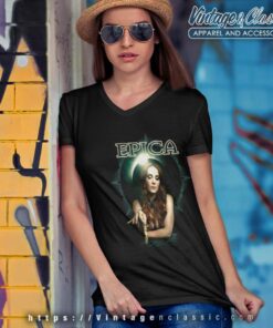 Epica Eclipse Simone V Neck TShirt