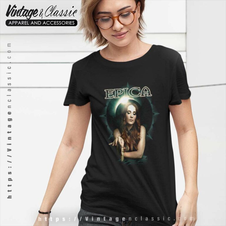 Epica Eclipse Simone Women TShirt Epica Eclipse Simone Women TShirt