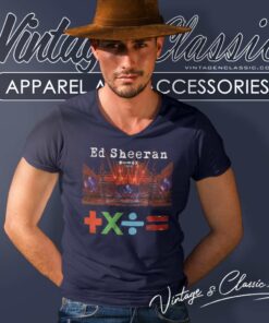 Ed Sheeran Concert Tour V Neck TShirt