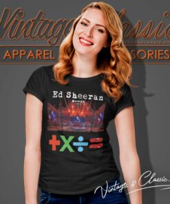 Ed Sheeran Concert Tour Women TShirt